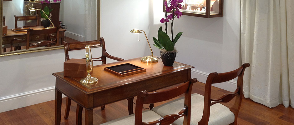 Marquise of Guildford. Bespoke Diamond Jewellery in Platinum and Gold